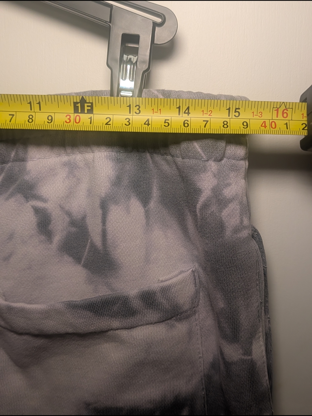 PLAYBOY Men's Y2K Style Tie-Dye Lavender & Gray Athletic Shorts - Picture 7 of 8